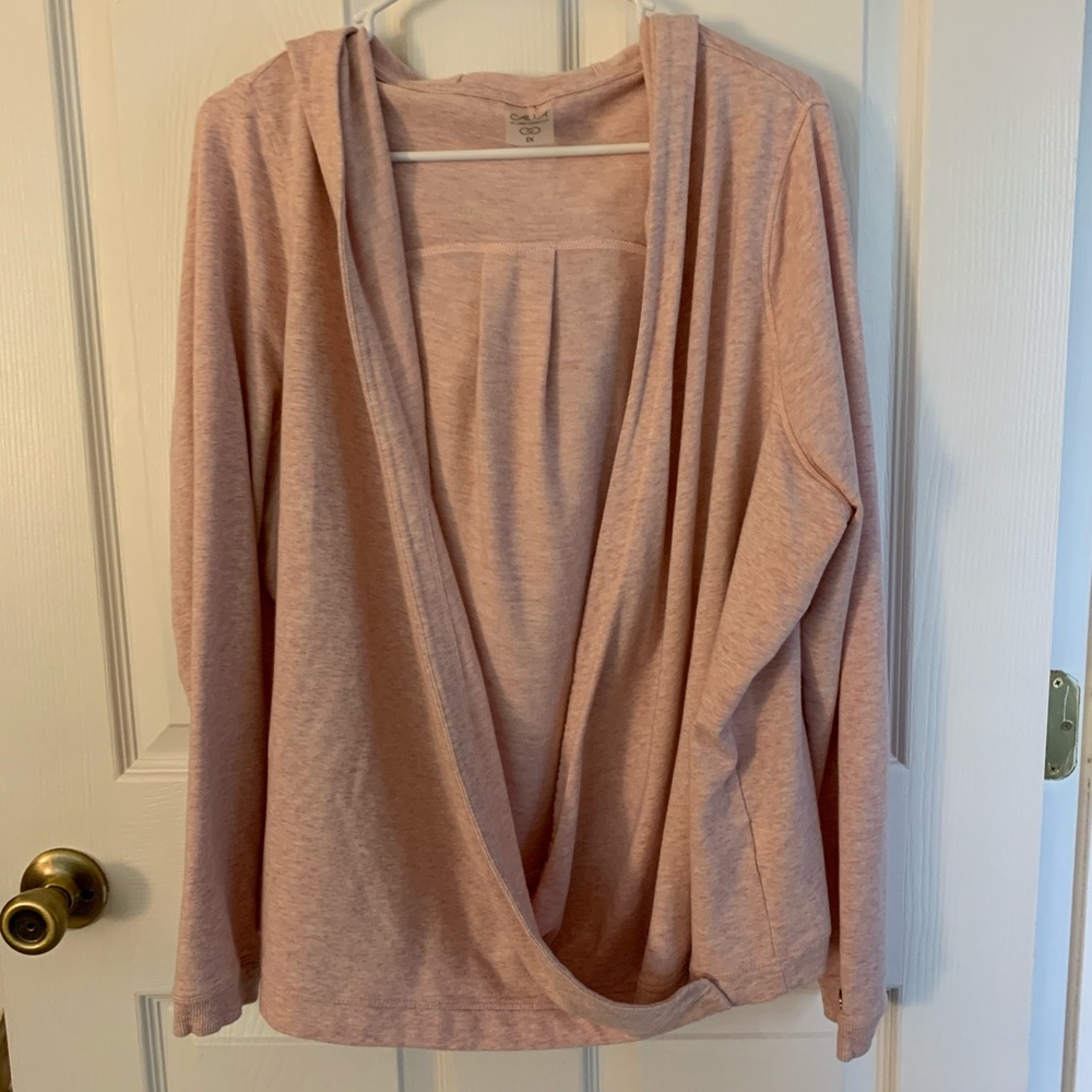 CALIA light pink hoodie